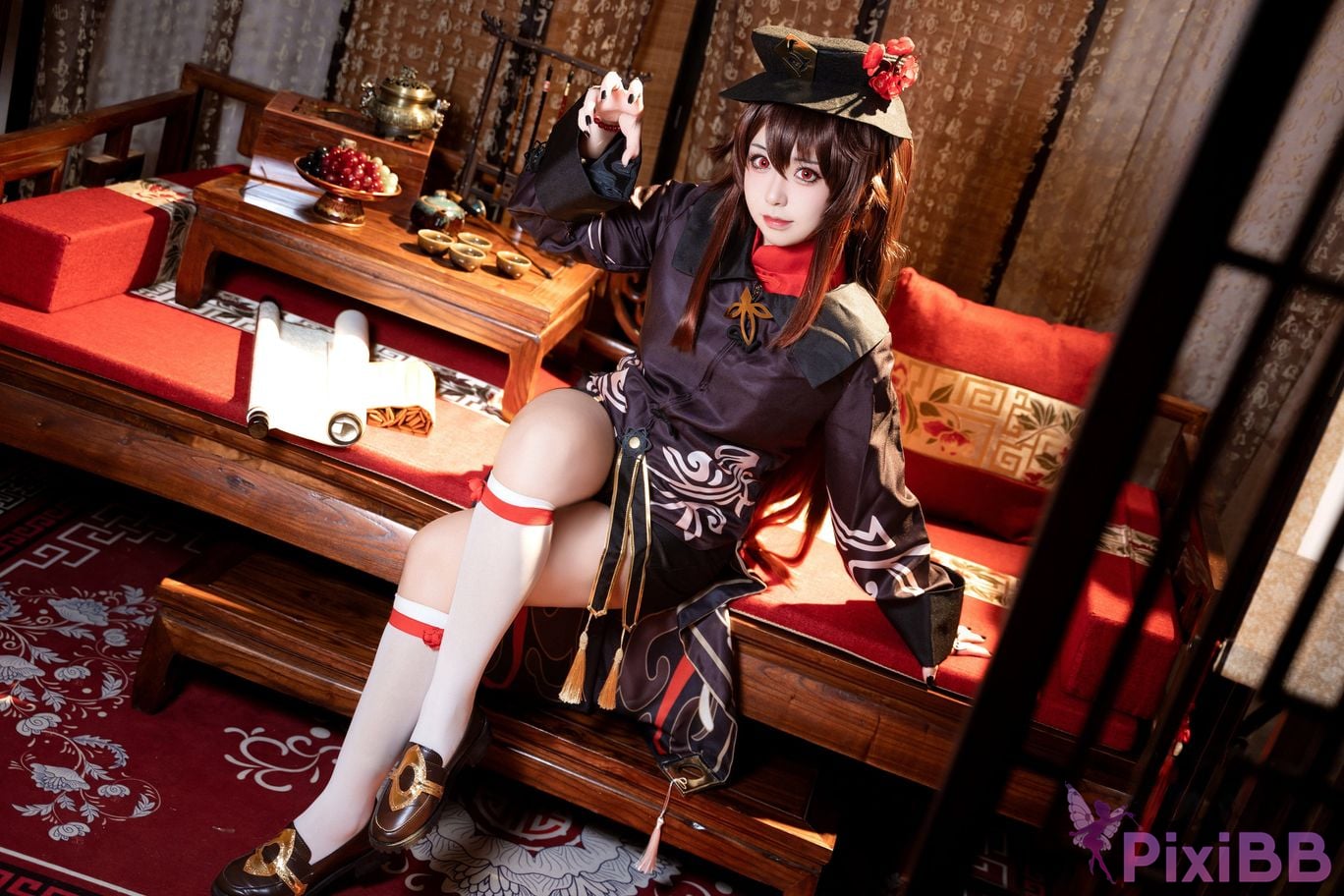 Cosplayer Husensen Genshin walnut PixiBB.COM 049