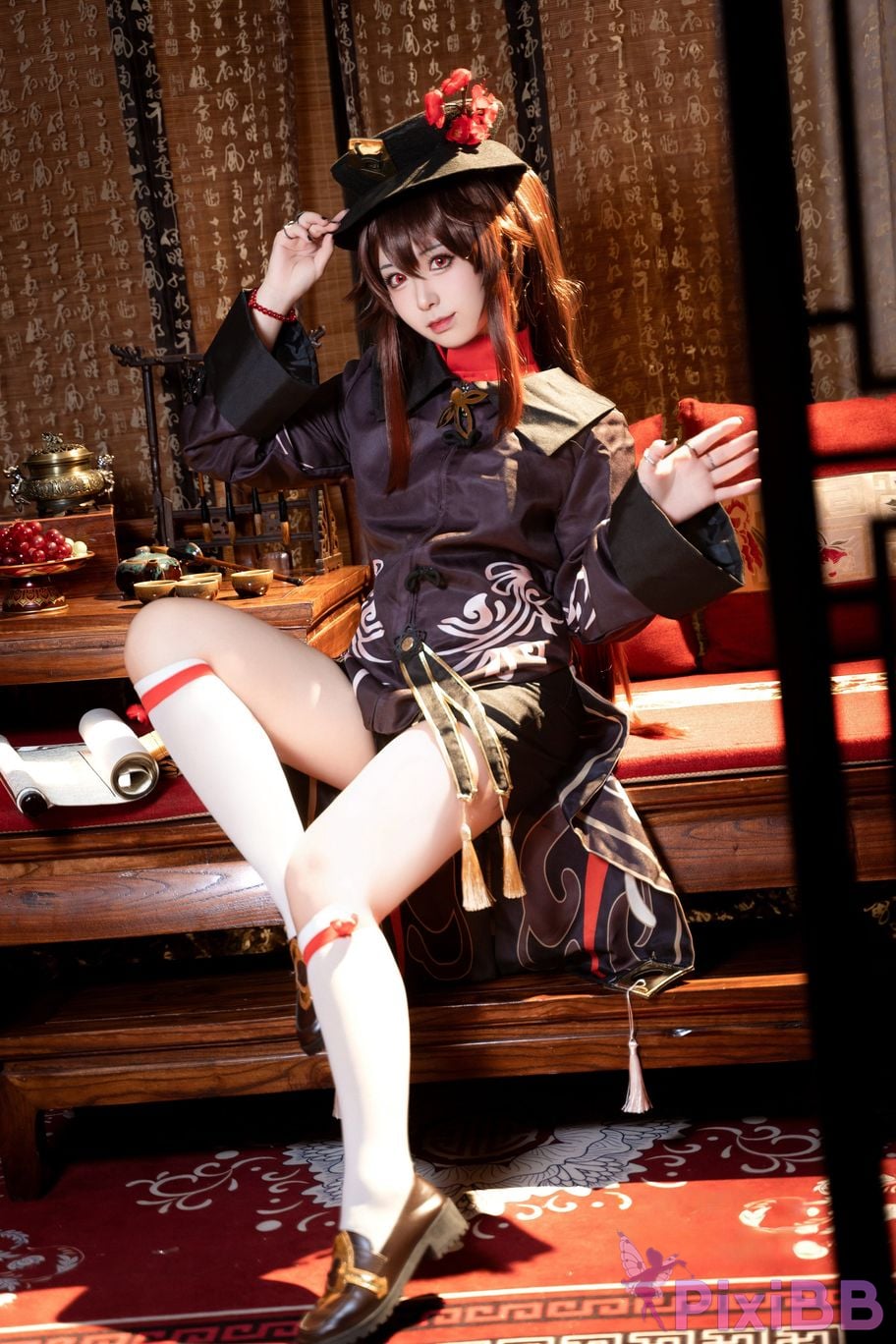 Cosplayer Husensen Genshin walnut PixiBB.COM 050