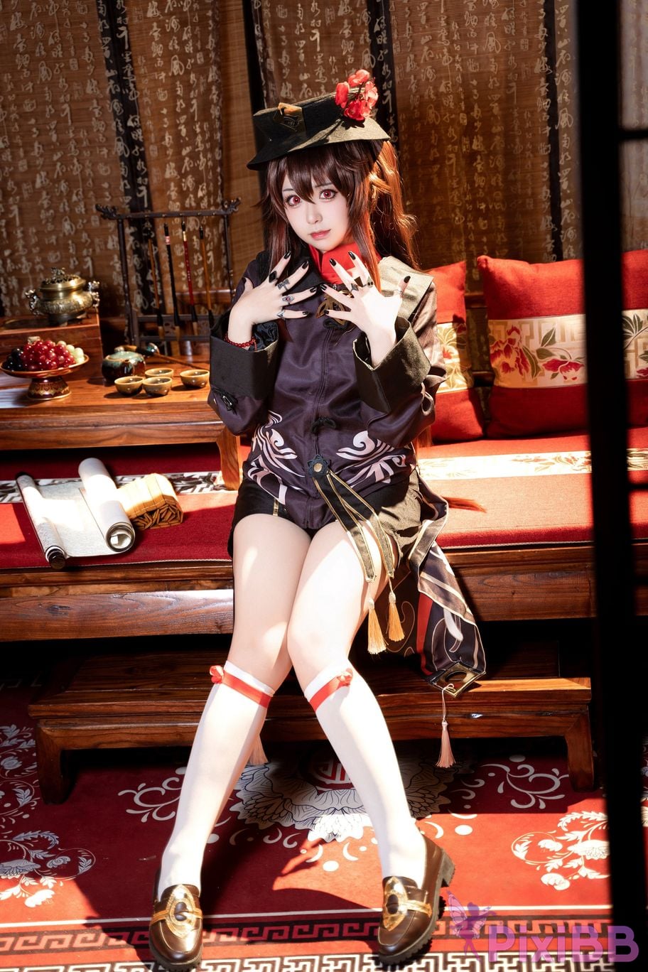 Cosplayer Husensen Genshin walnut PixiBB.COM 051