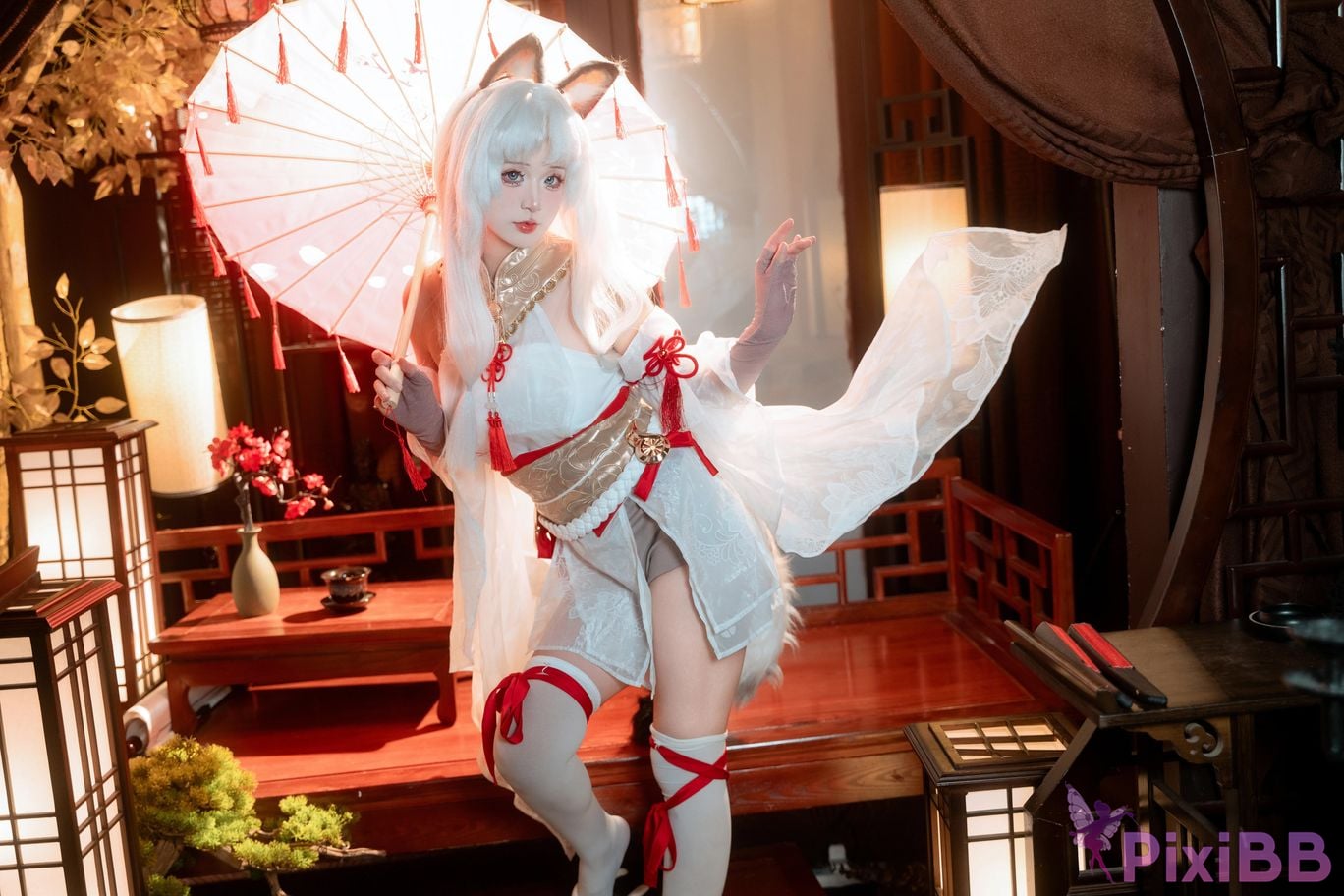 Cosplayer ten sad little wood Eternal calamity walnut PixiBB.COM 001