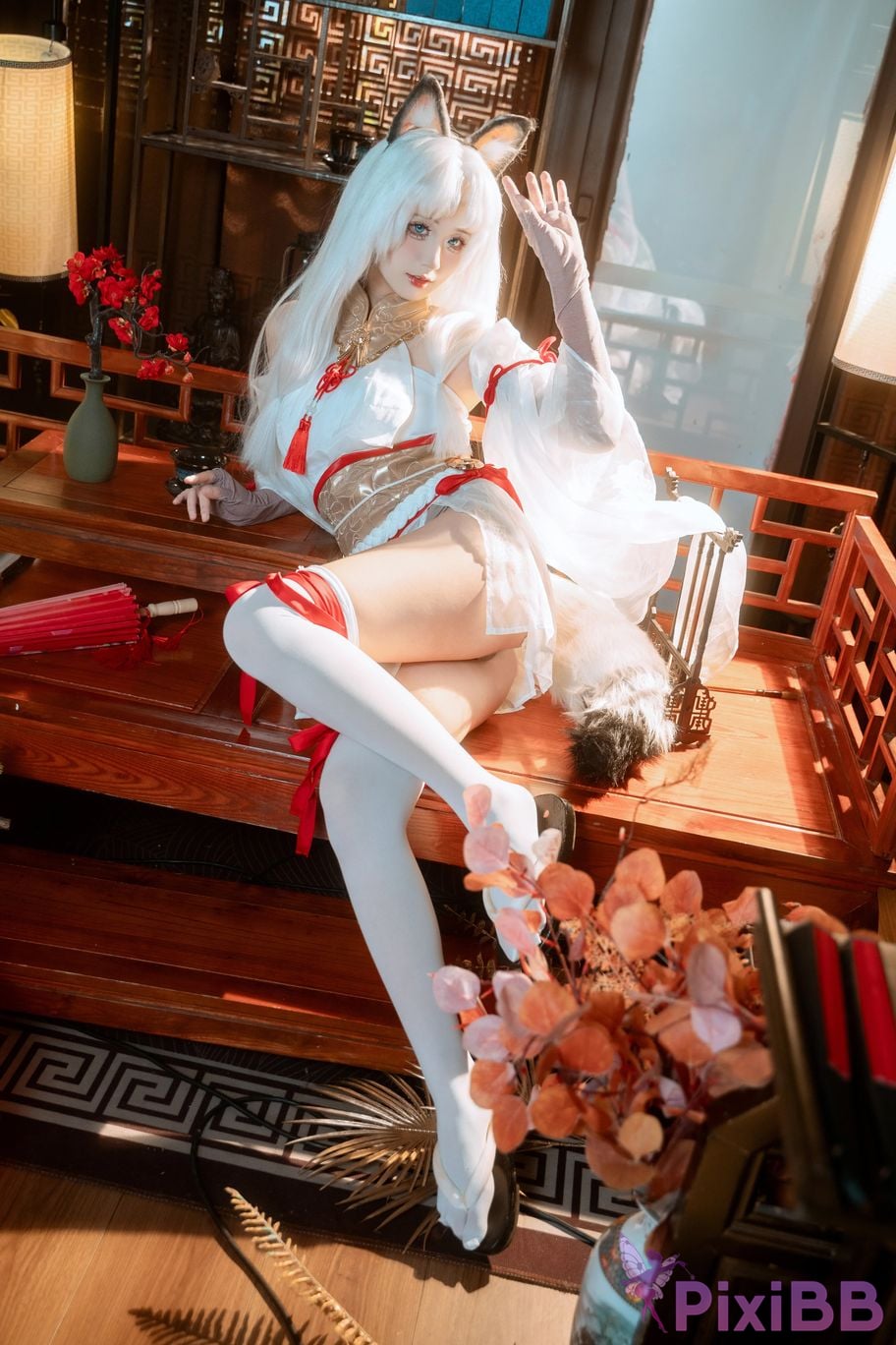 Cosplayer ten sad little wood Eternal calamity walnut PixiBB.COM 010