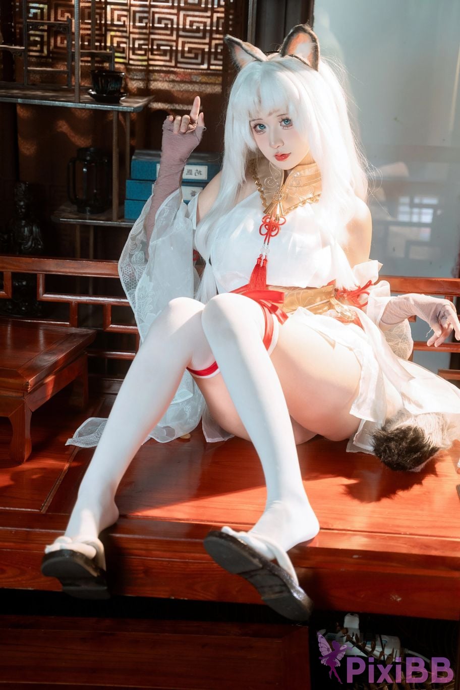 Cosplayer ten sad little wood Eternal calamity walnut PixiBB.COM 012