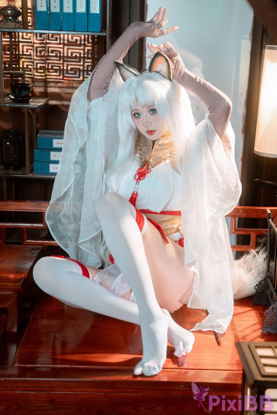 Cosplayer ten sad little wood Eternal calamity walnut PixiBB.COM 025