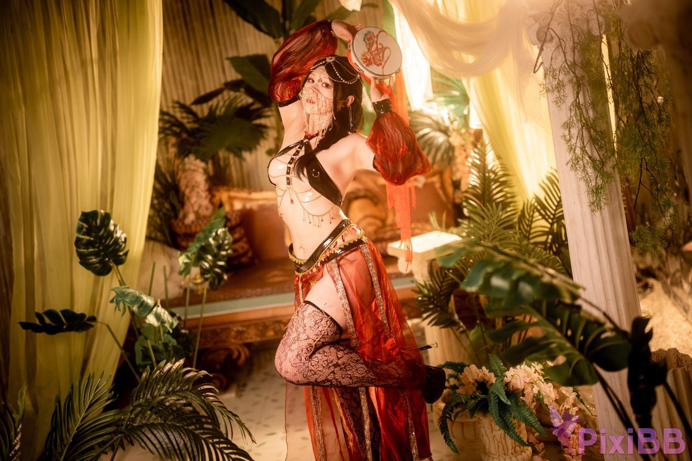Cosplayer Zaya autumn Dancer PixiBB.COM 003