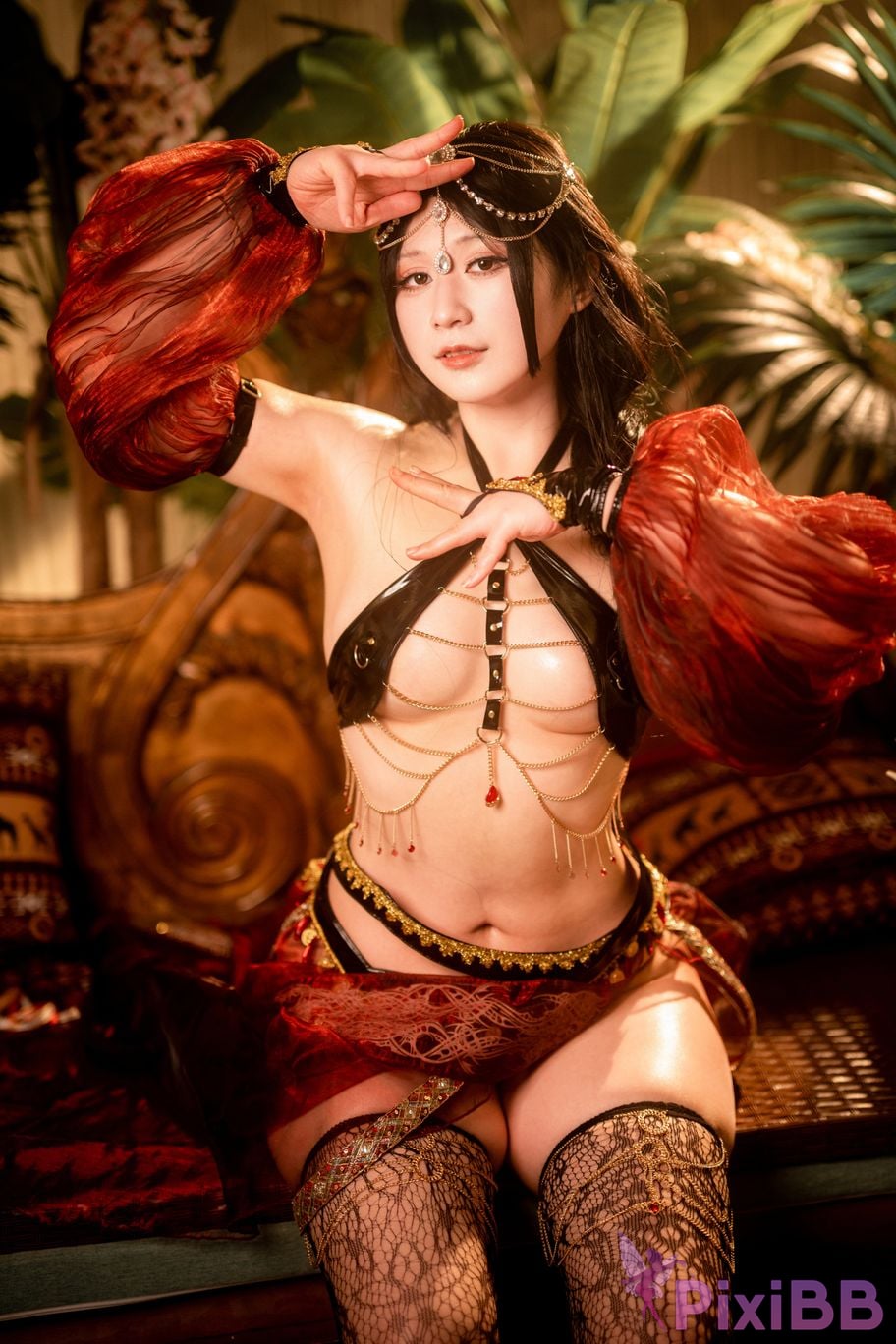 Cosplayer Zaya autumn Dancer PixiBB.COM 026