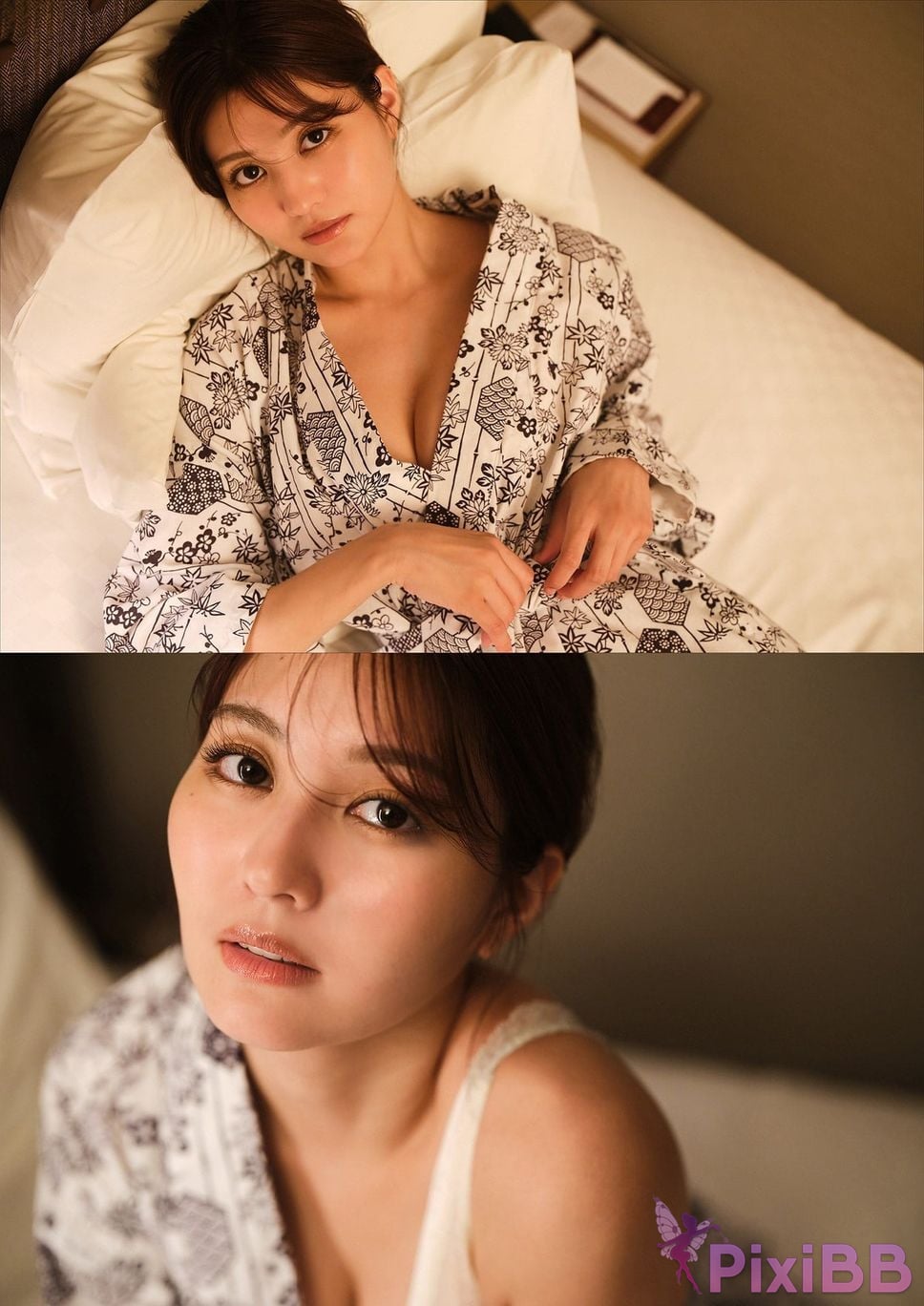Japanese Idol Yume Hayashi large increase 82 page floating experience Spisan gravure photo book PixiBB.COM 054