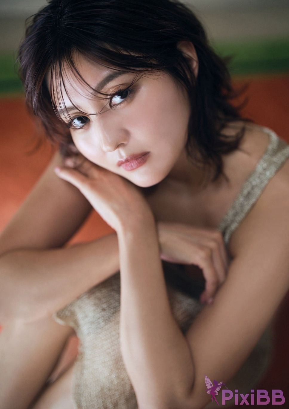 Japanese Idol Yume Hayashi large increase 82 page floating experience Spisan gravure photo book PixiBB.COM 067