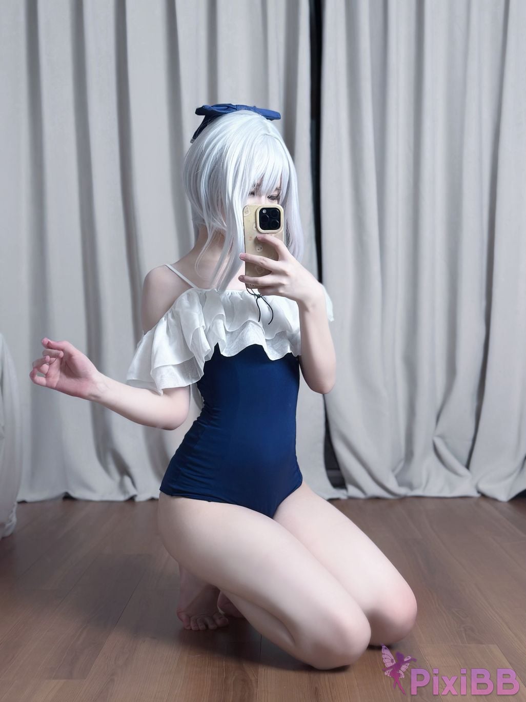 Cosplayer young love Youmeko Blue Archive Yuexue Gongzi PixiBB.COM 001