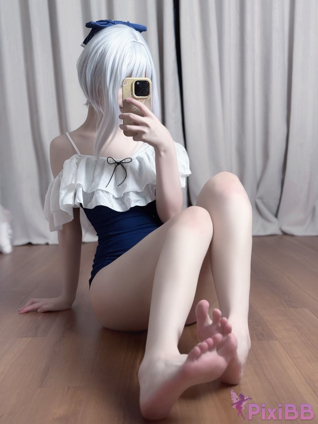 Cosplayer young love Youmeko Blue Archive Yuexue Gongzi PixiBB.COM 002