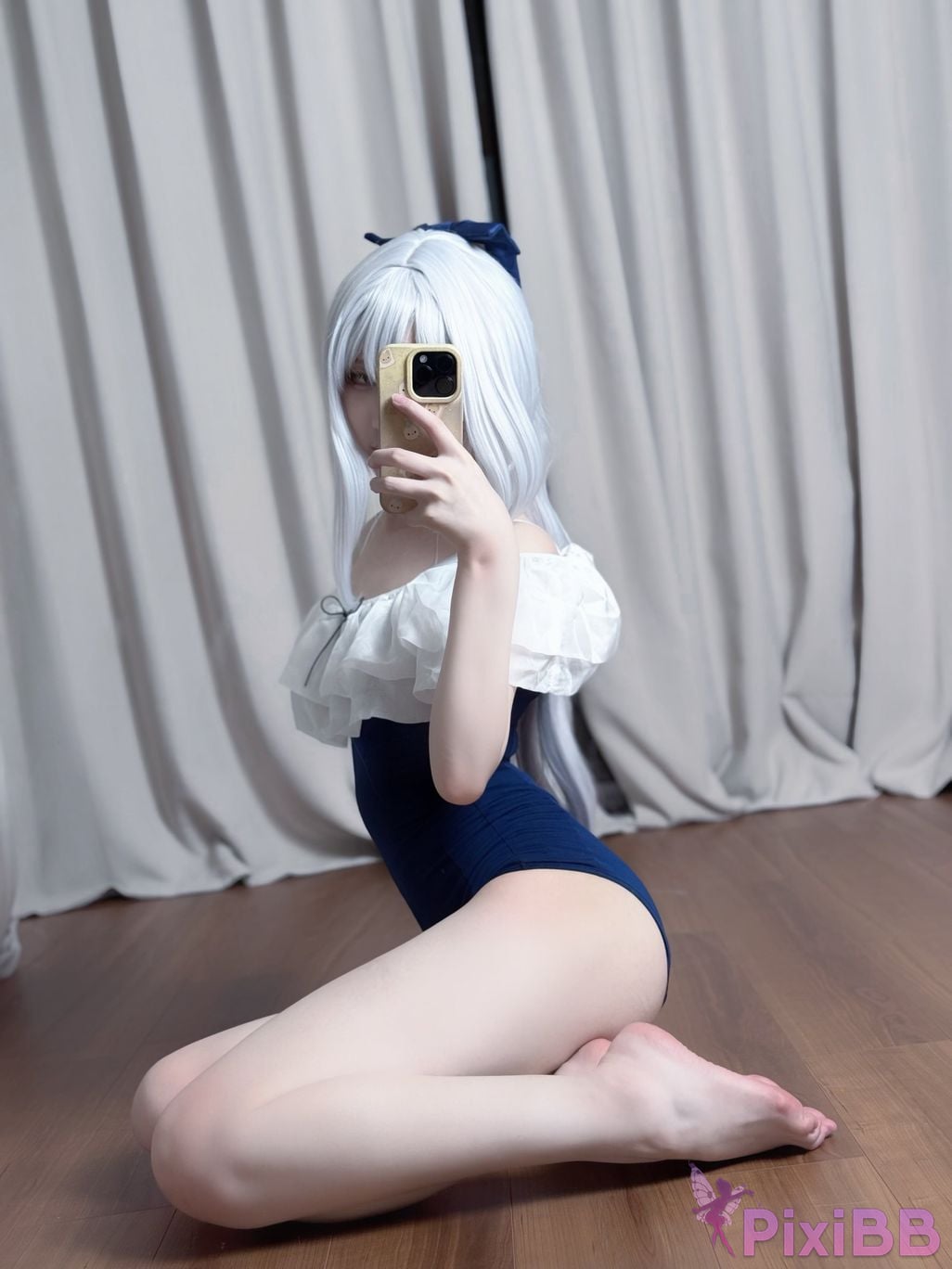Cosplayer young love Youmeko Blue Archive Yuexue Gongzi PixiBB.COM 010