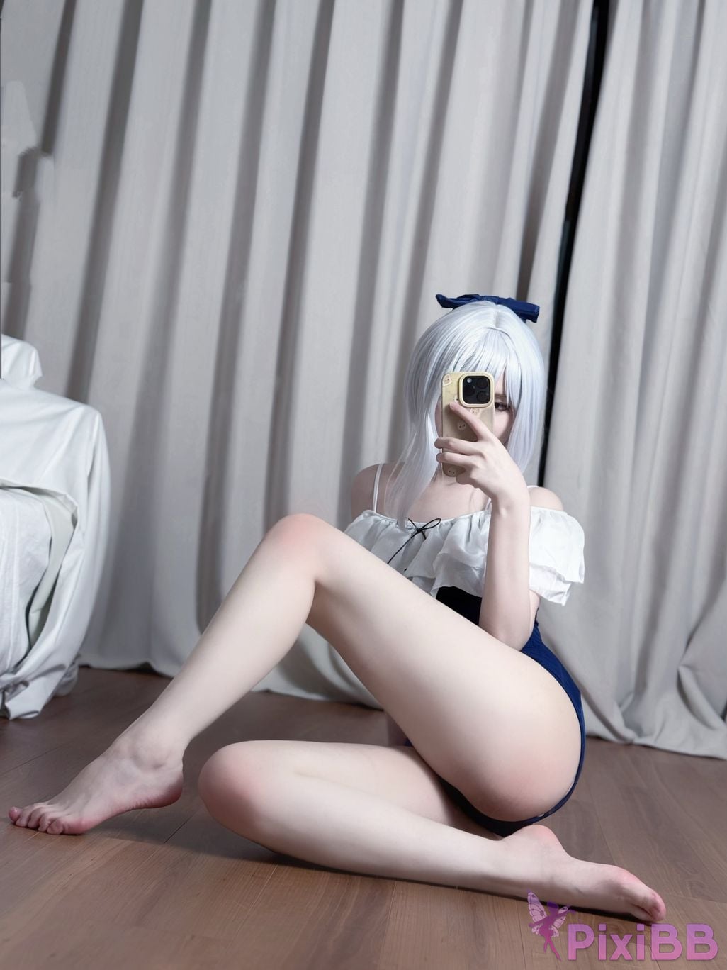 Cosplayer young love Youmeko Blue Archive Yuexue Gongzi PixiBB.COM 014