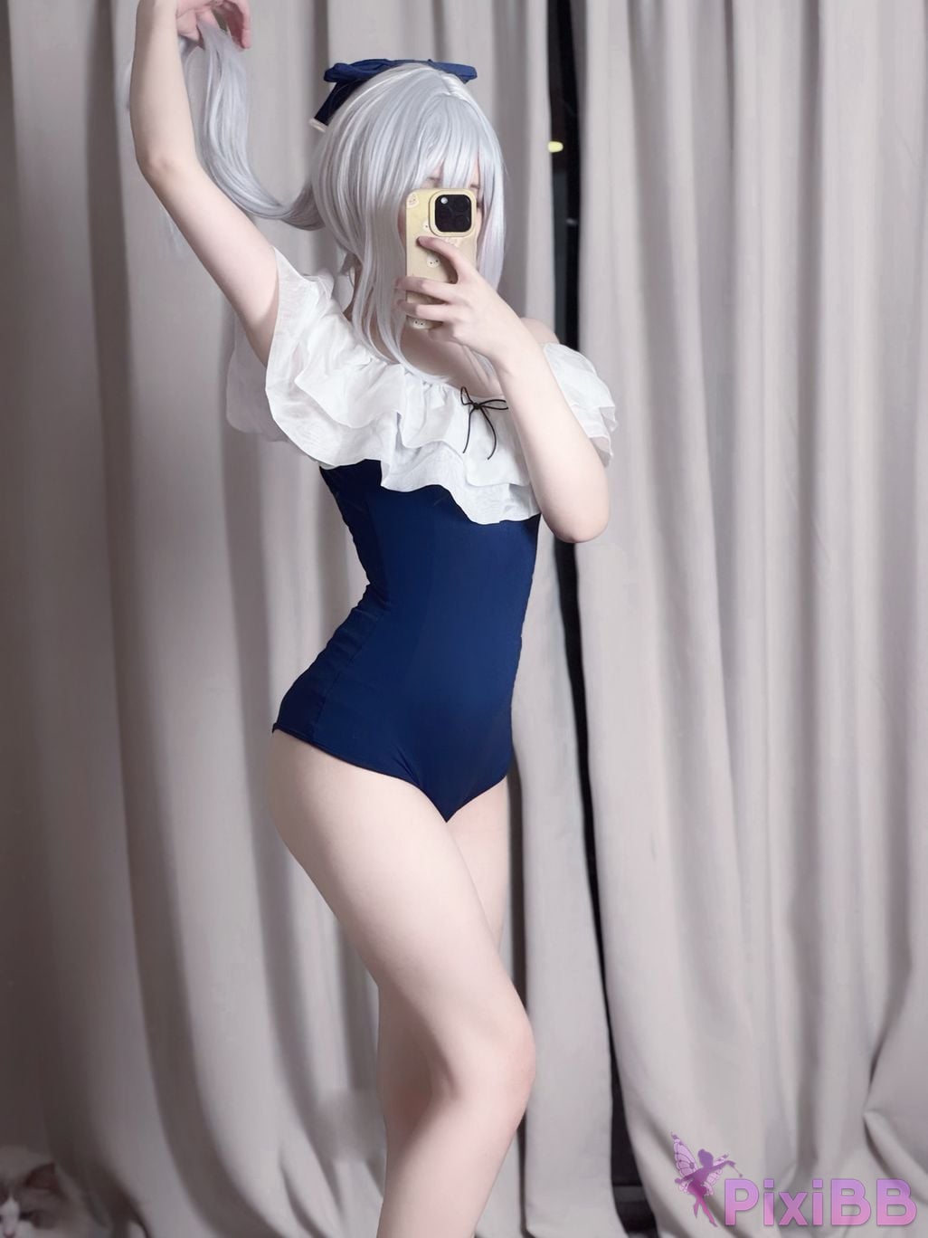 Cosplayer young love Youmeko Blue Archive Yuexue Gongzi PixiBB.COM 016