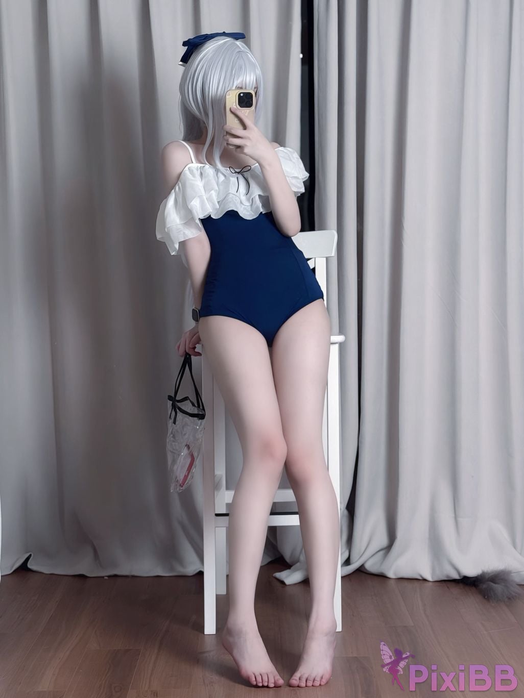 Cosplayer young love Youmeko Blue Archive Yuexue Gongzi PixiBB.COM 017