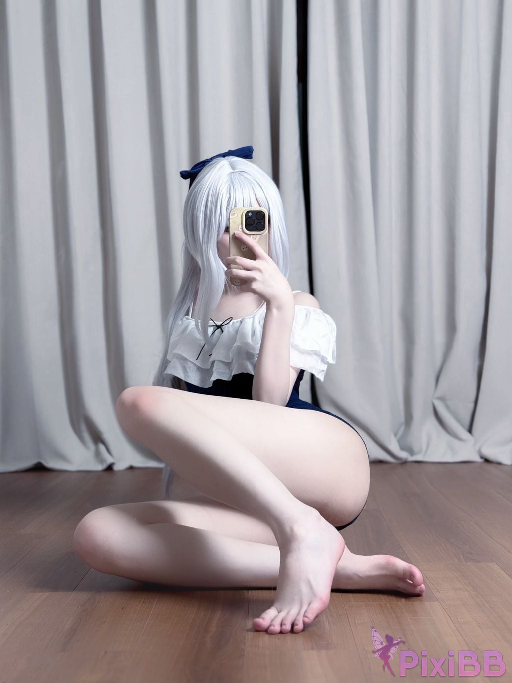 Cosplayer young love Youmeko Blue Archive Yuexue Gongzi PixiBB.COM 019
