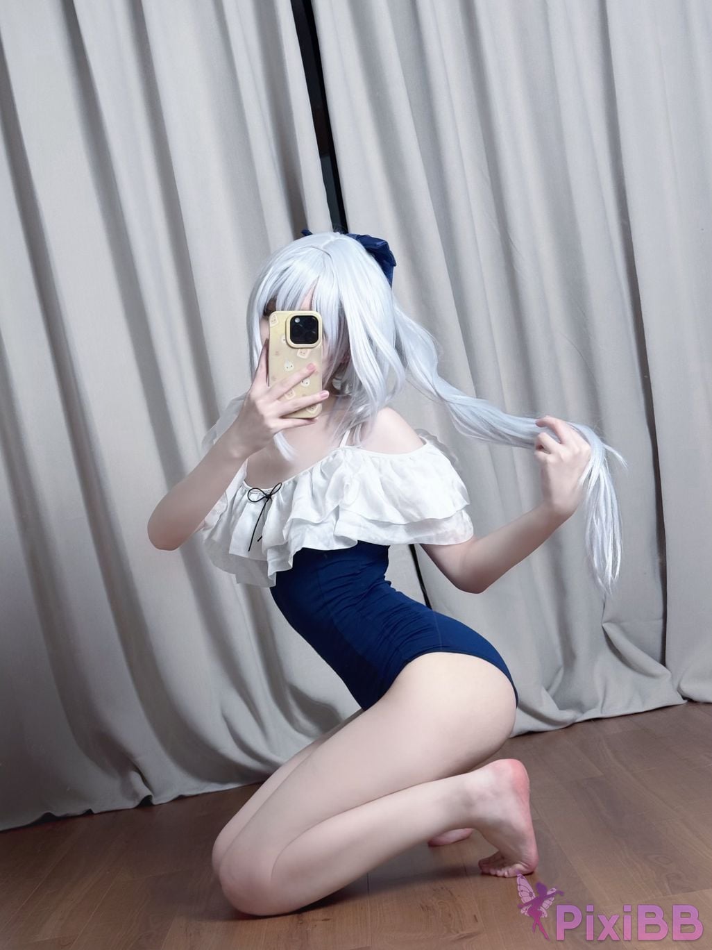Cosplayer young love Youmeko Blue Archive Yuexue Gongzi PixiBB.COM 020