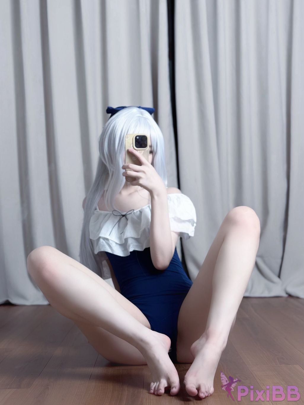 Cosplayer young love Youmeko Blue Archive Yuexue Gongzi PixiBB.COM 022