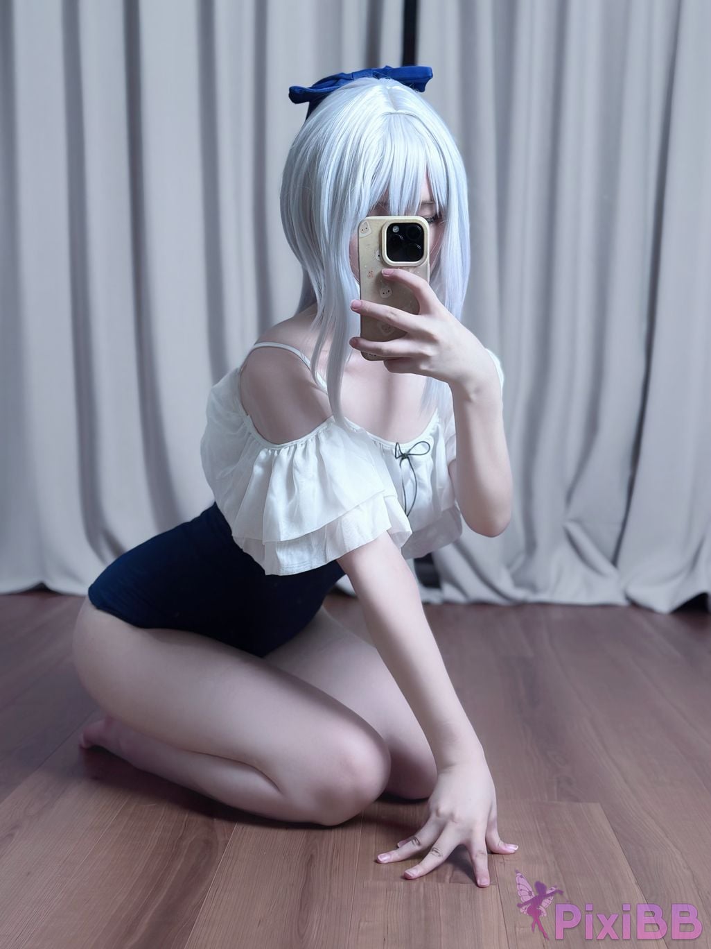 Cosplayer young love Youmeko Blue Archive Yuexue Gongzi PixiBB.COM 030