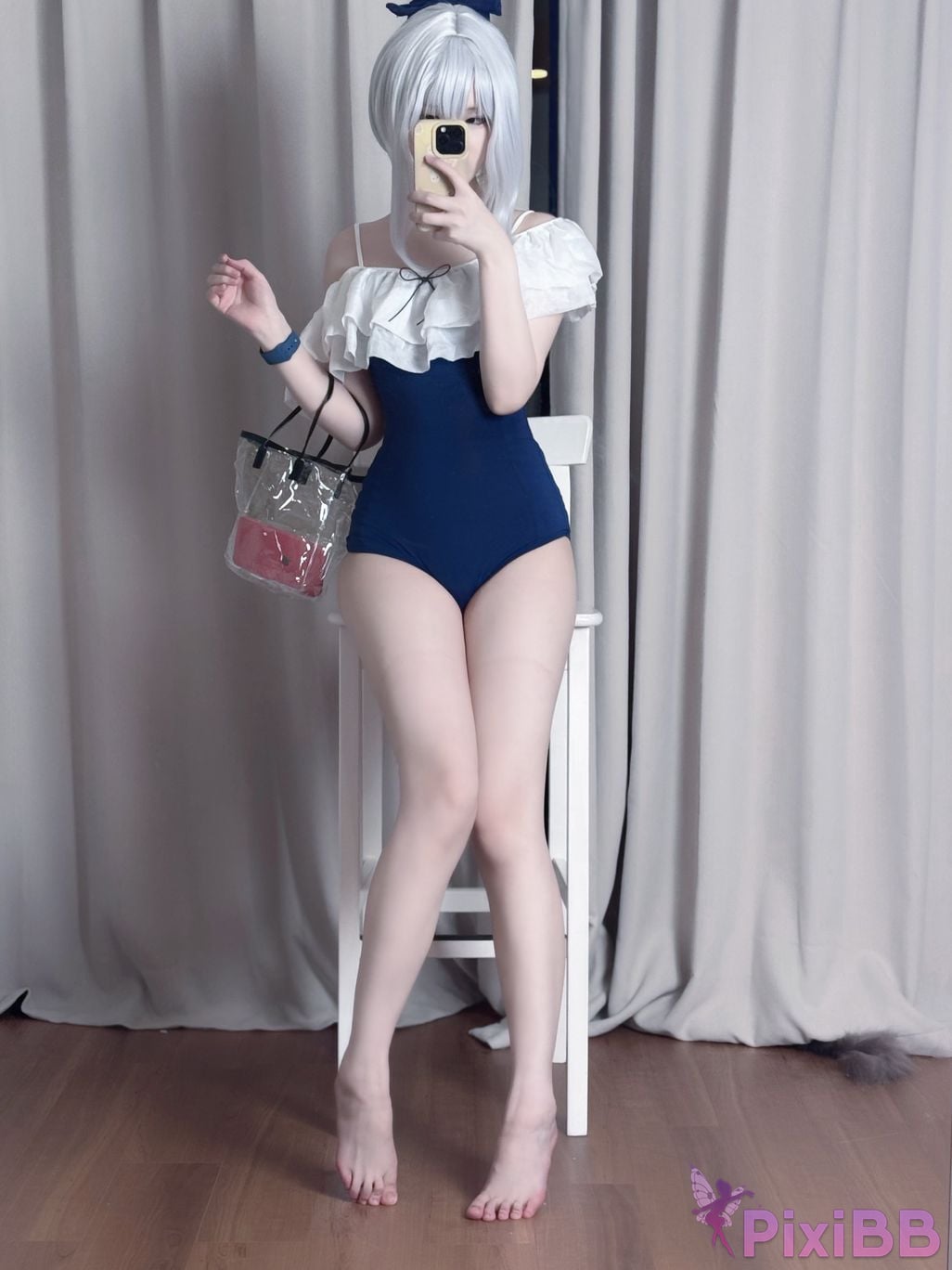 Cosplayer young love Youmeko Blue Archive Yuexue Gongzi PixiBB.COM 035