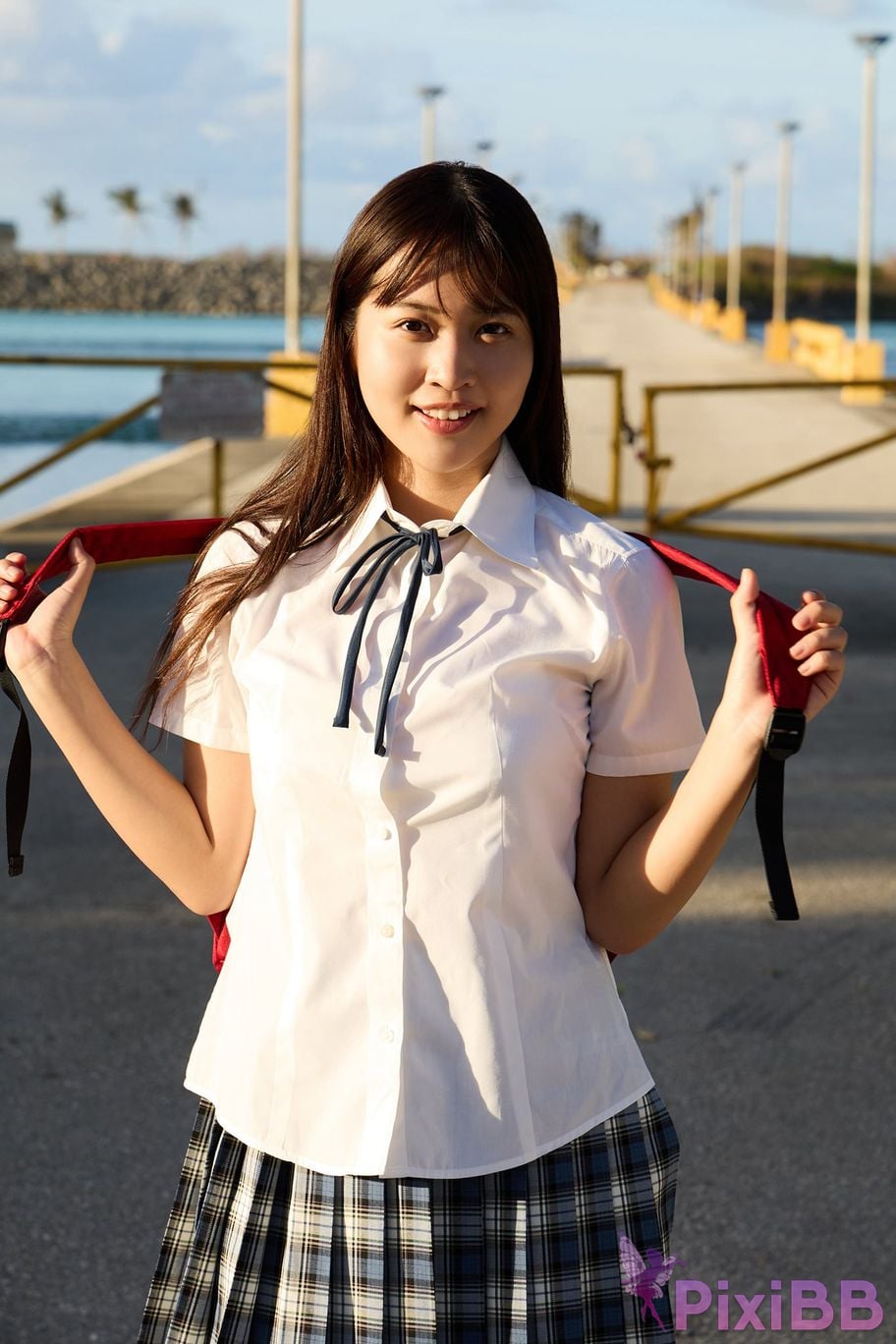 Japanese Idol Miyuka Minami Expanded version Complete 50P Yanmaga Other YM2024 Year 17 Issue unreleased cut digital photo book PixiBB.COM 039