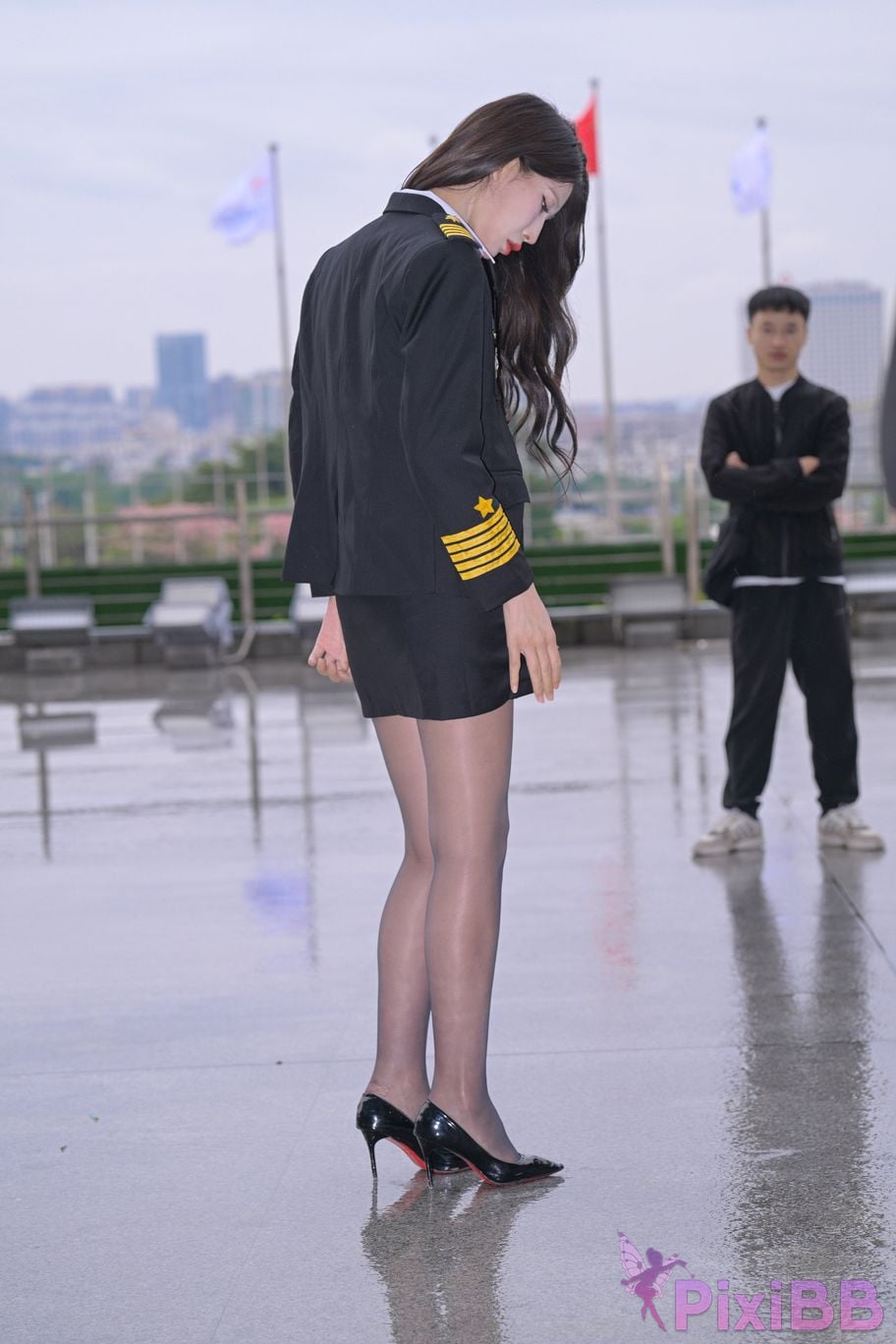 Featured Street Photography Works No.6007 uniform black stockings PixiBB.COM 017
