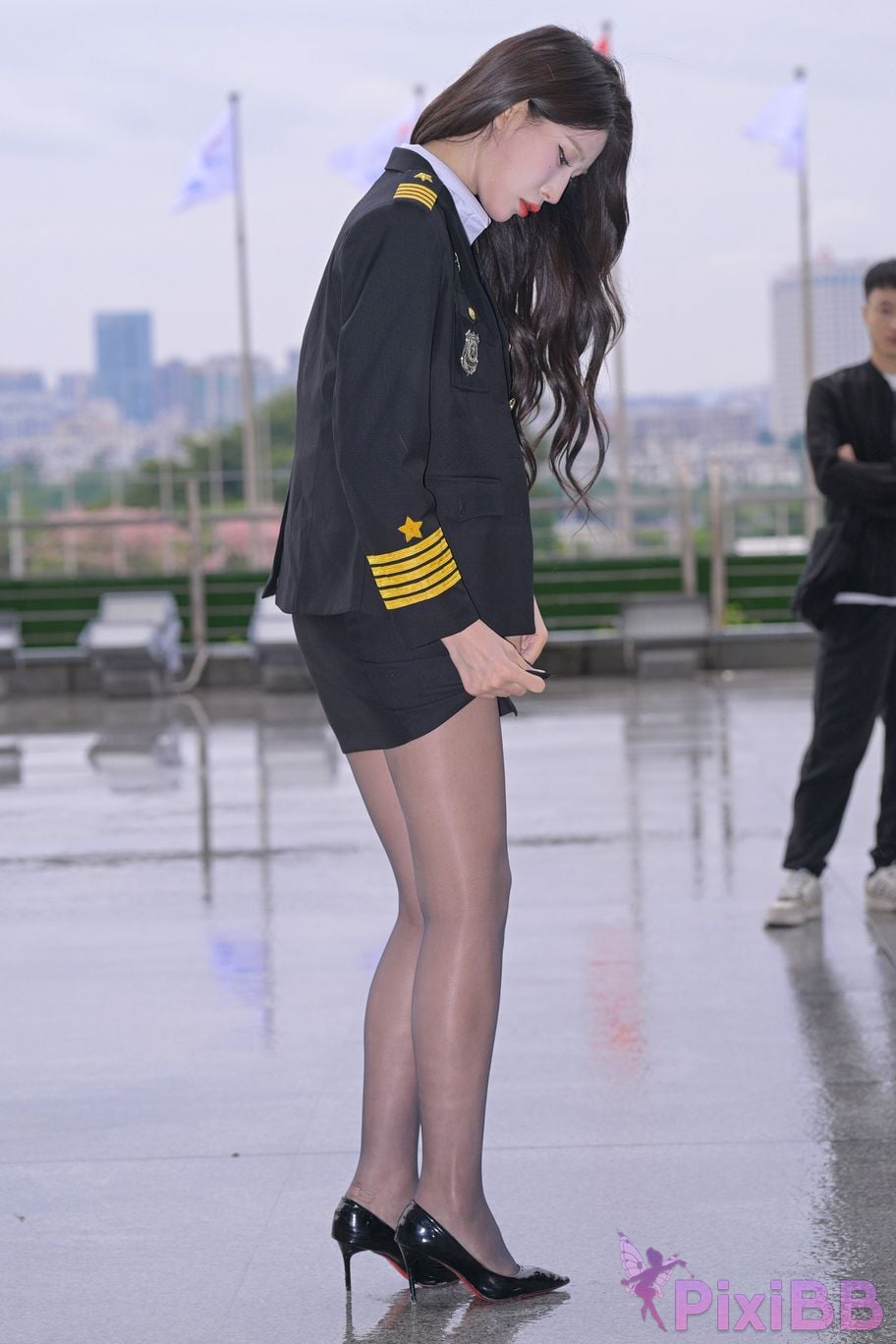 Featured Street Photography Works No.6007 uniform black stockings PixiBB.COM 020
