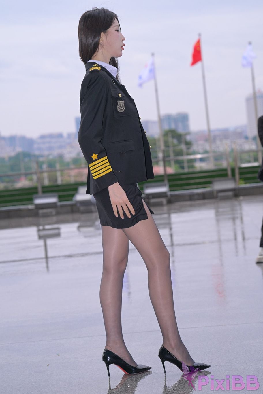 Featured Street Photography Works No.6007 uniform black stockings PixiBB.COM 021