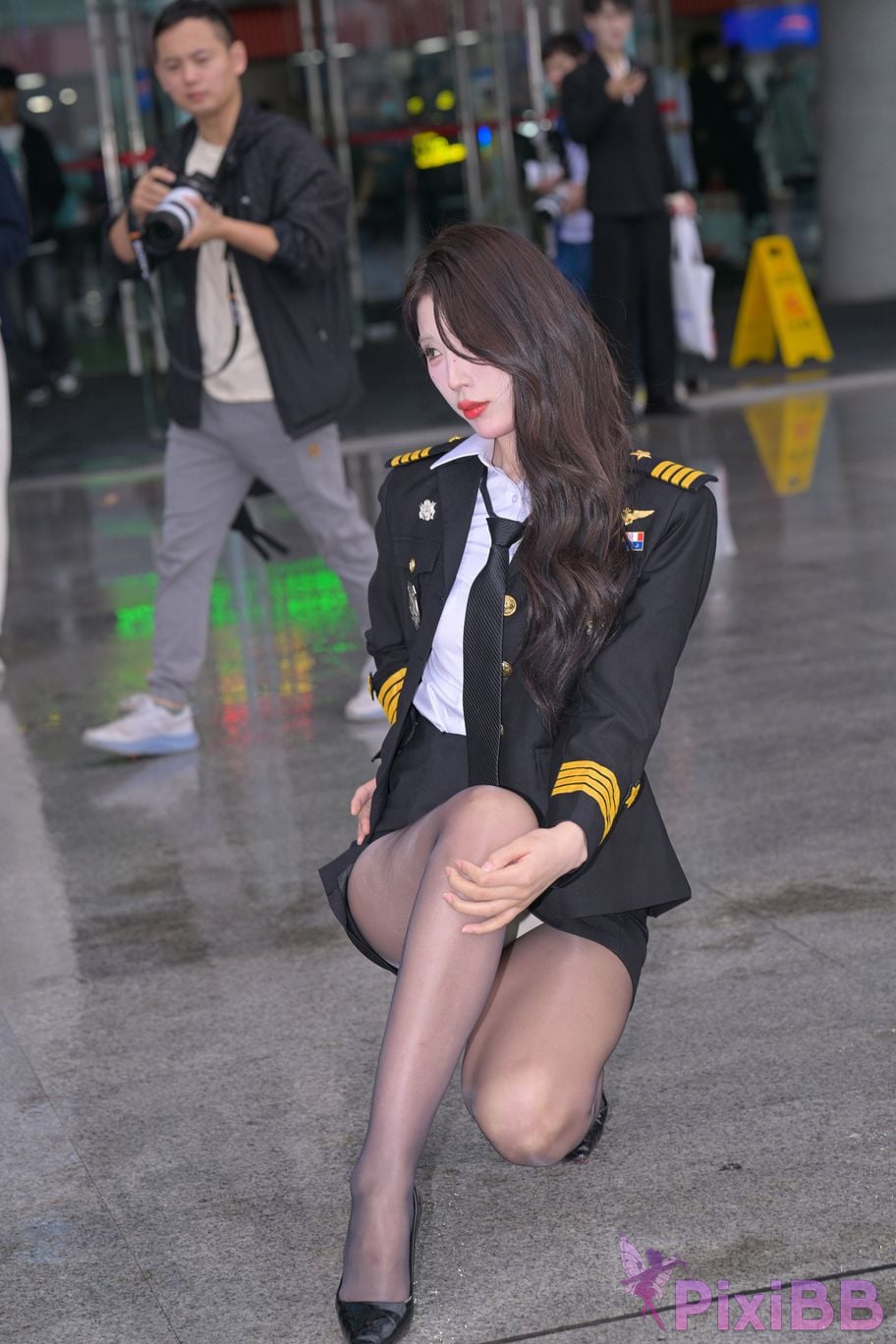 Featured Street Photography Works No.6007 uniform black stockings PixiBB.COM 037