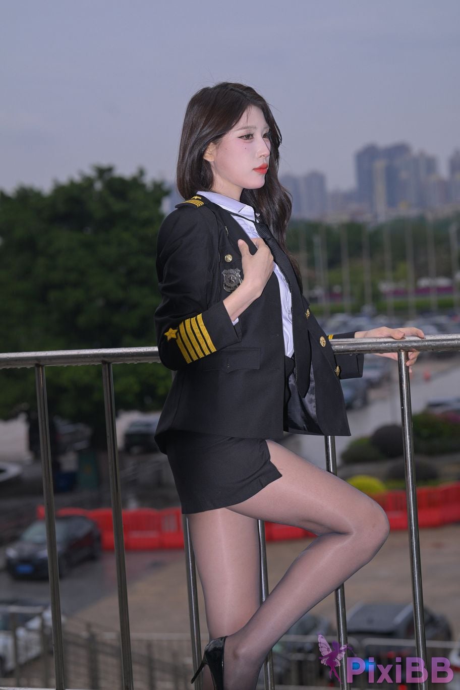 Featured Street Photography Works No.6007 uniform black stockings PixiBB.COM 062