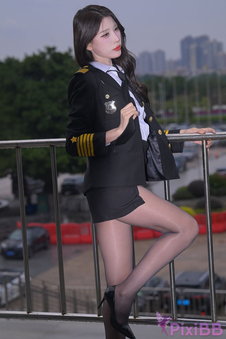 Featured Street Photography Works No.6007 uniform black stockings PixiBB.COM 063