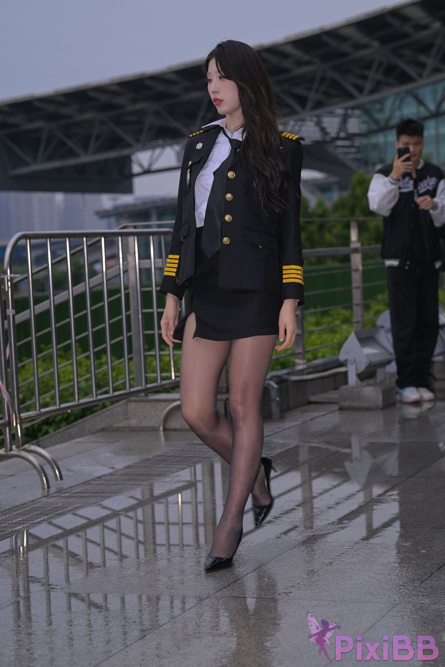 Featured Street Photography Works No.6007 uniform black stockings PixiBB.COM 068