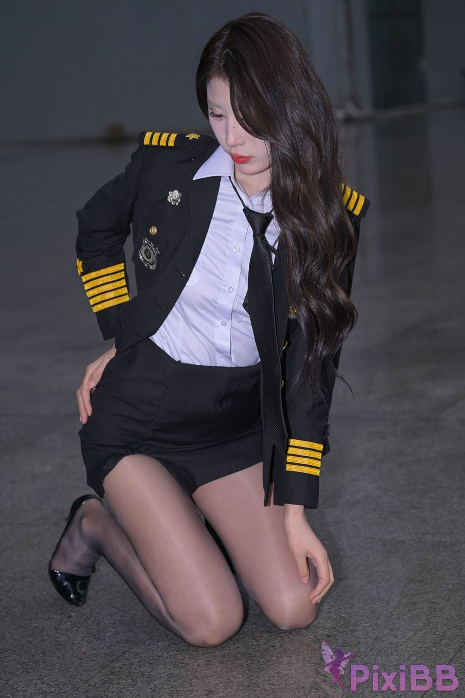 Featured Street Photography Works No.6007 uniform black stockings PixiBB.COM 102
