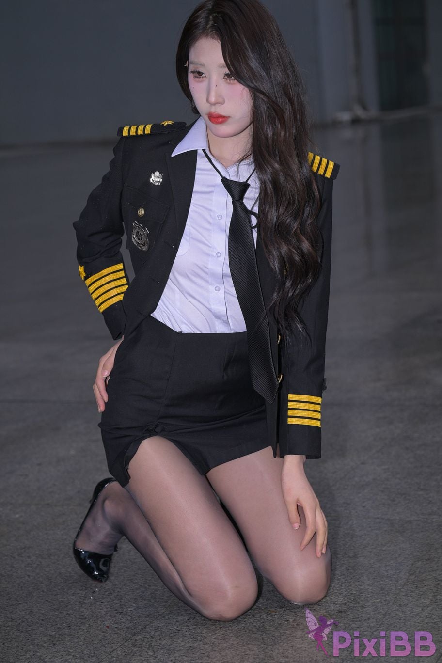 Featured Street Photography Works No.6007 uniform black stockings PixiBB.COM 103