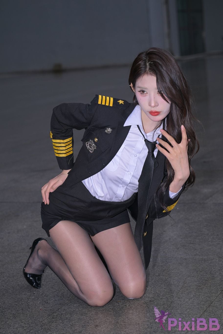 Featured Street Photography Works No.6007 uniform black stockings PixiBB.COM 117