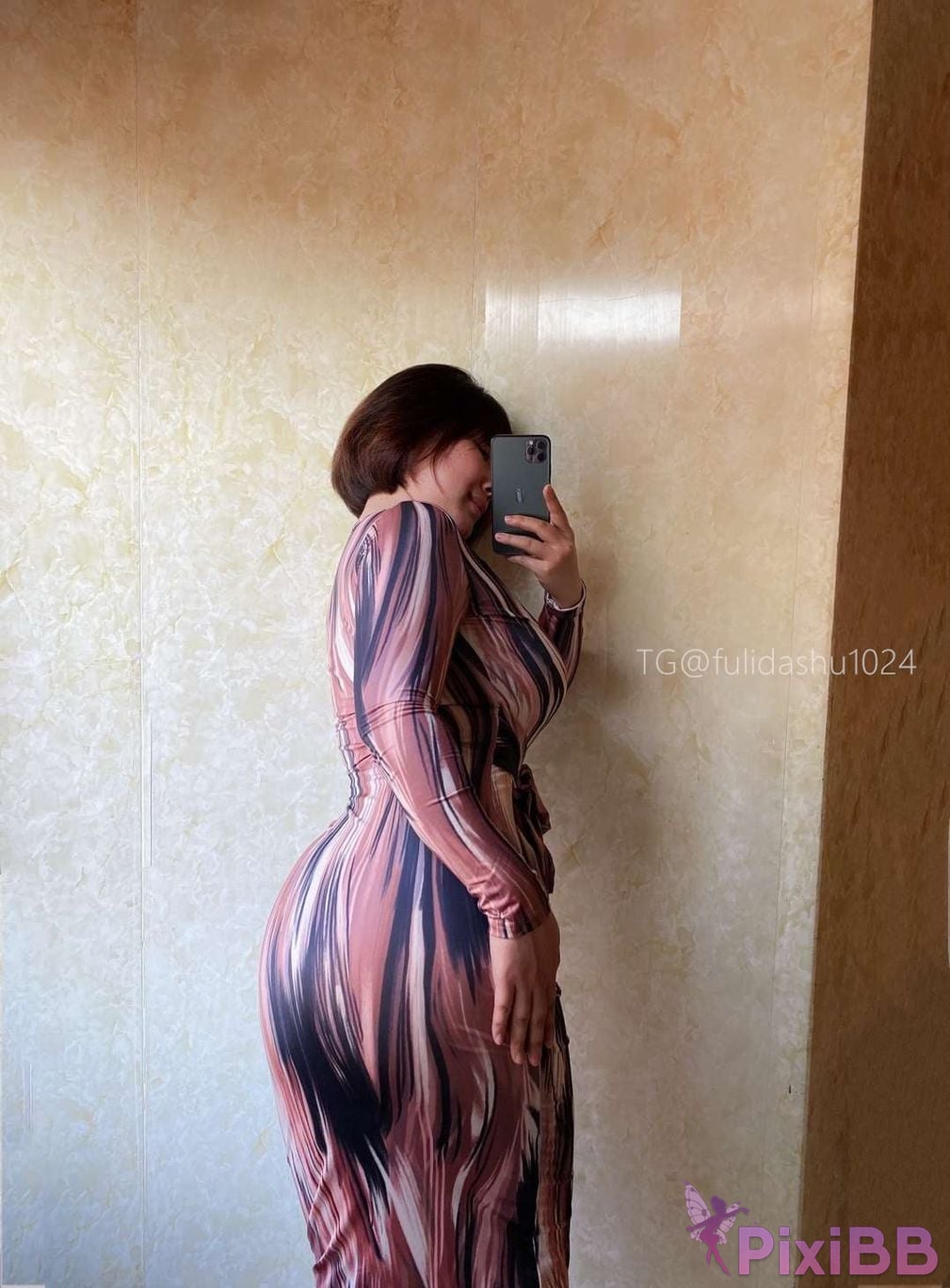 OtherXXX Yu Chi Suer BBW mature woman Uniform underwear micro tight ring PixiBB.COM 142