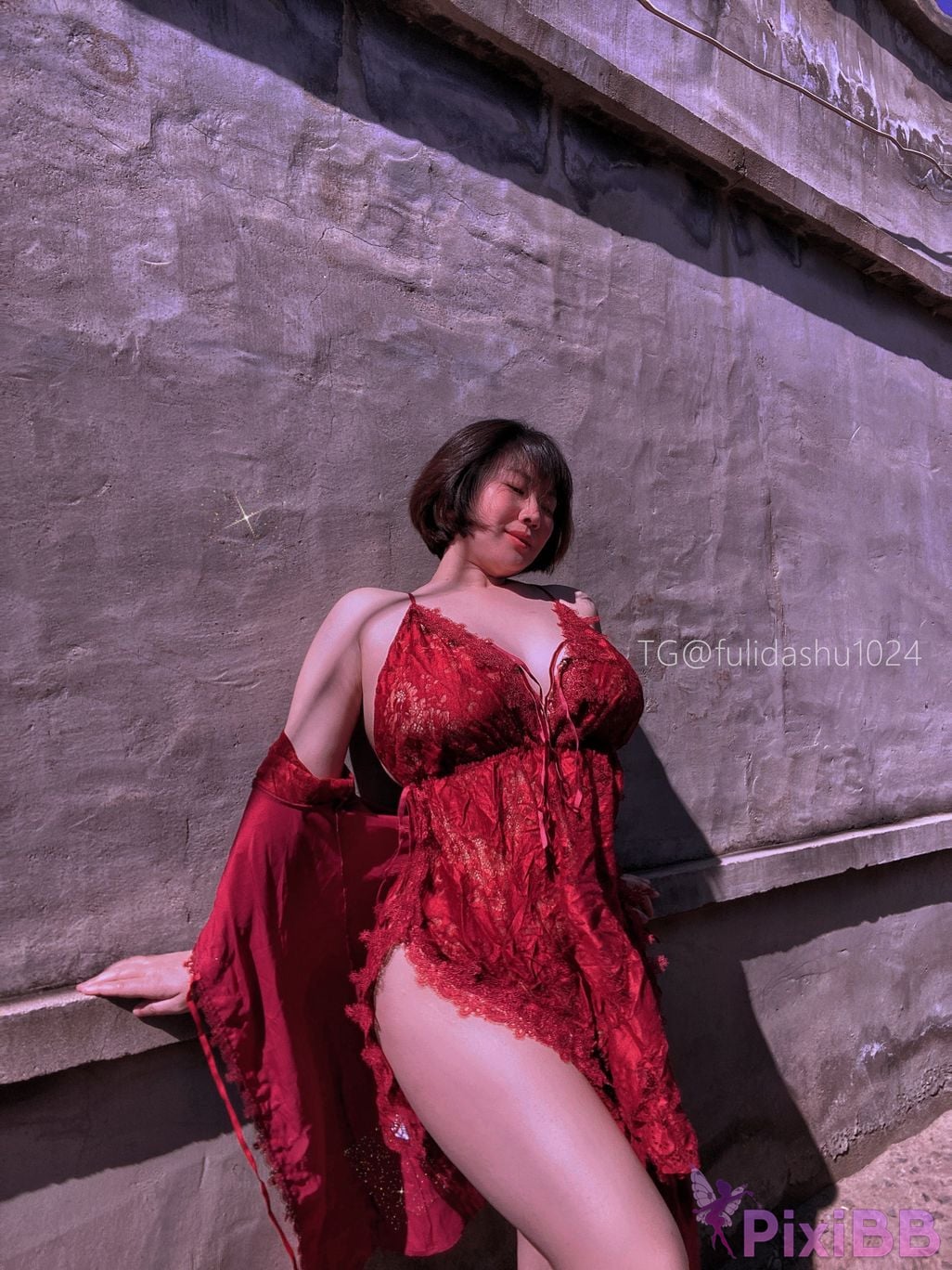 OtherXXX Yu Chi Suer BBW mature woman Uniform underwear micro tight ring PixiBB.COM 178