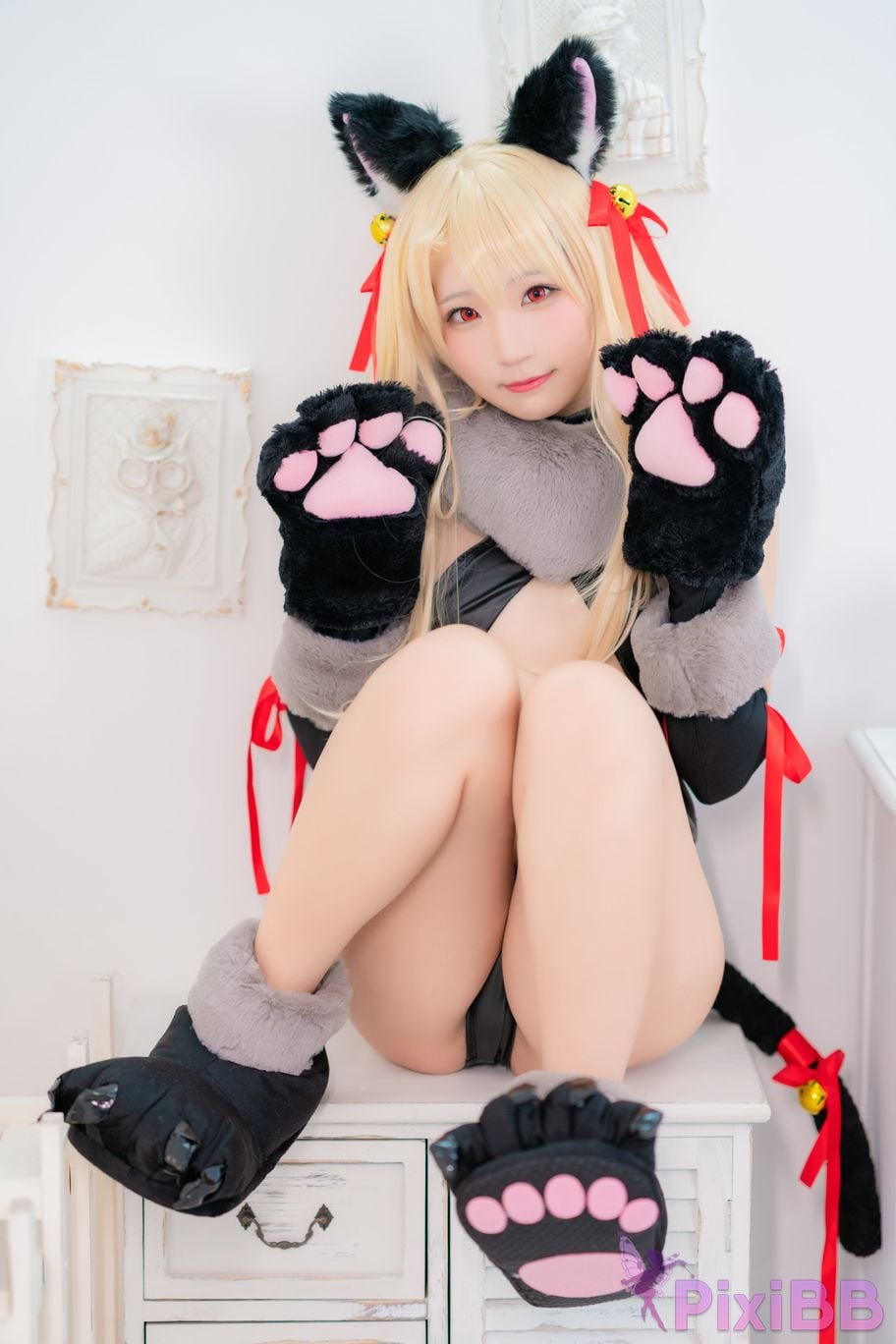 Coser Mime Illyasviel von Einzbern Cat Fate kaleid liner PixiBB.COM 003