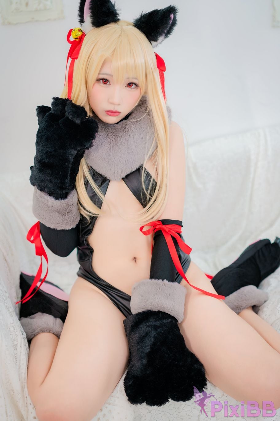 Coser Mime Illyasviel von Einzbern Cat Fate kaleid liner PixiBB.COM 010