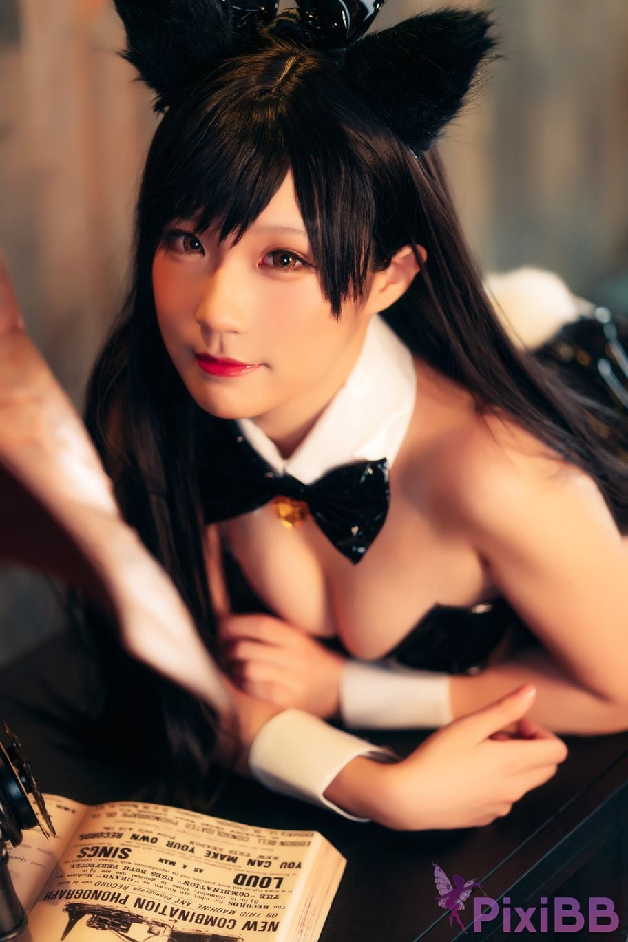 Coser Mime Atago BUNNY Azurlane PixiBB.COM 005