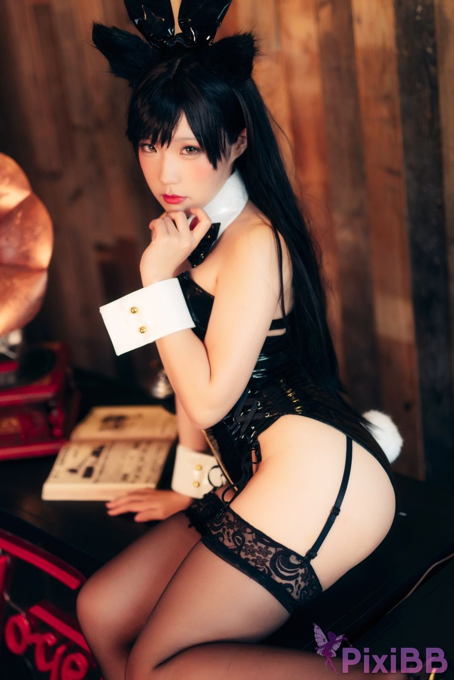 Coser Mime Atago BUNNY Azurlane PixiBB.COM 014