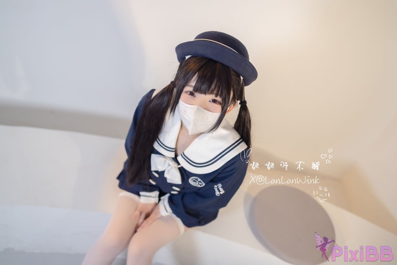 Coser Lan lan shui bu xing jk PixiBB.COM 012
