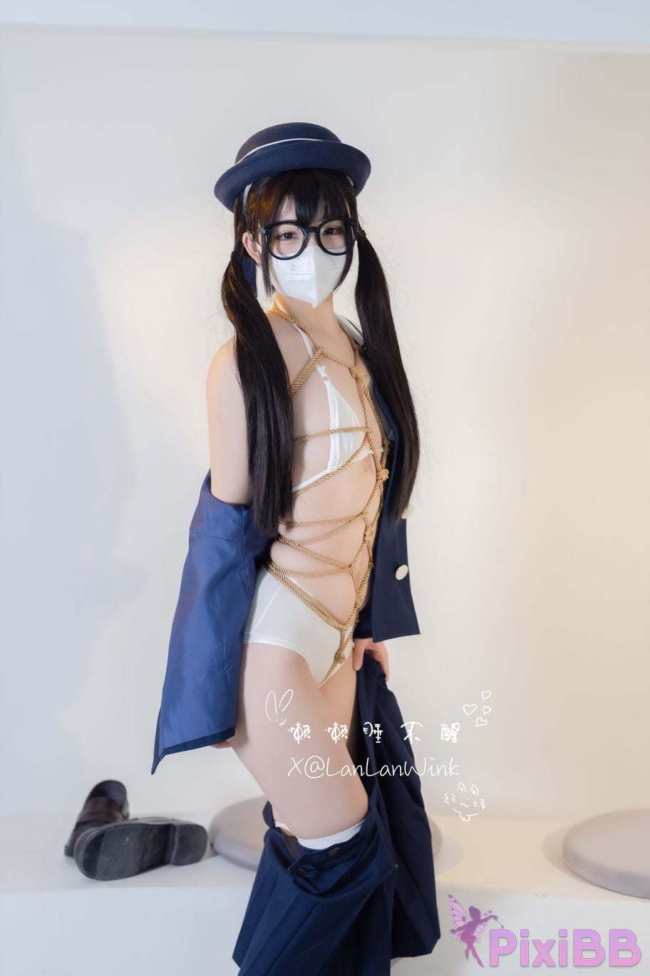 Coser Lan lan shui bu xing jk PixiBB.COM 018