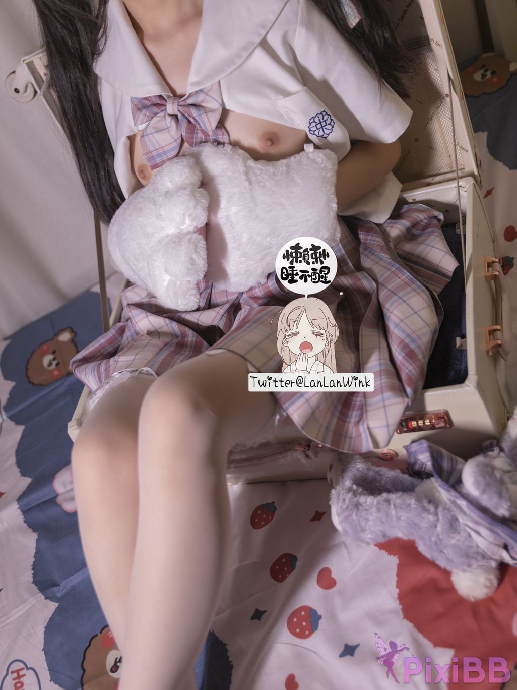 Coser Lan lan shui bu xing PixiBB.COM 001