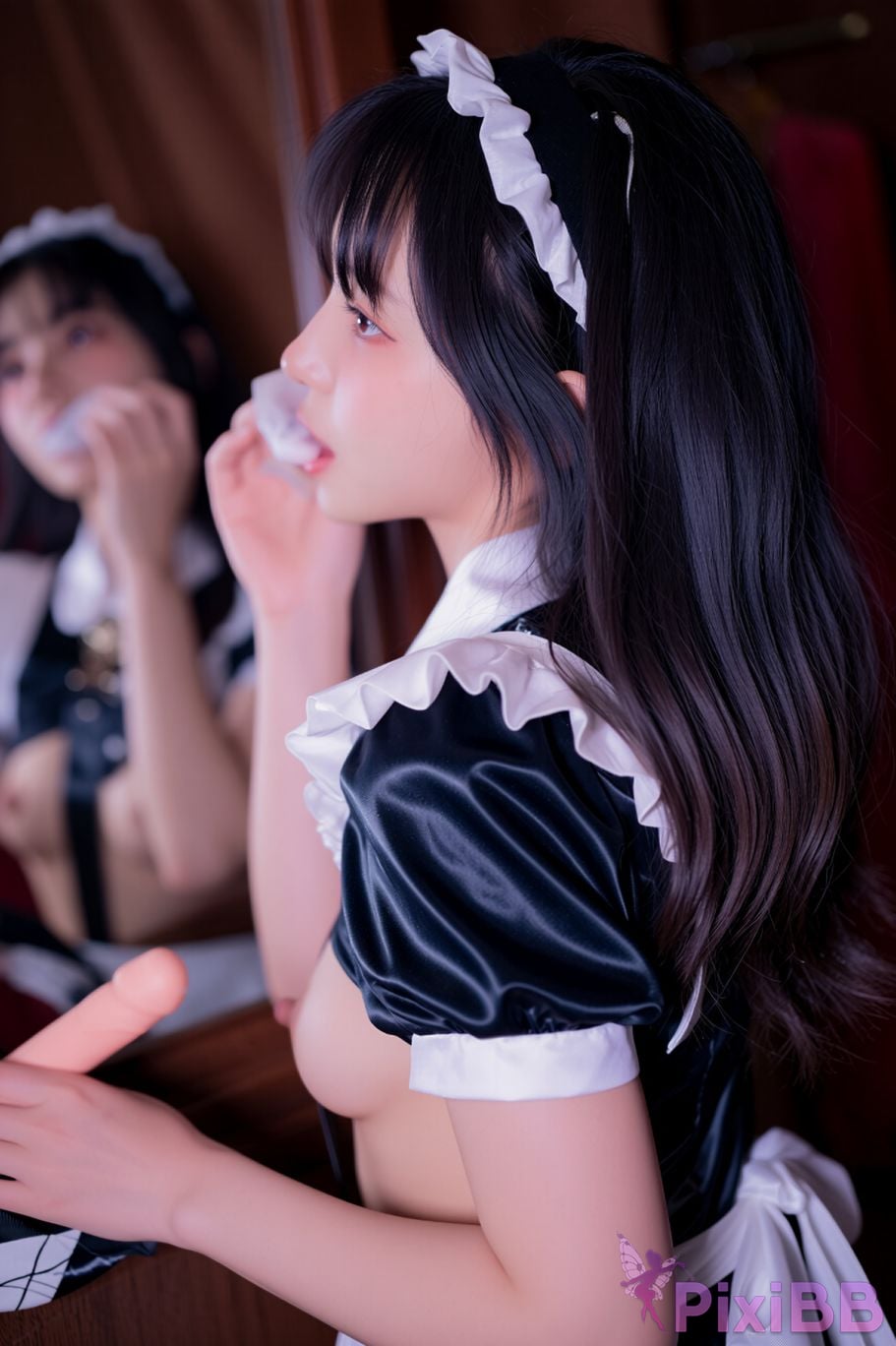 AI Enhanced BLUECAKE Yeha Your Majesty The First Class Maid PixiBB.COM 016