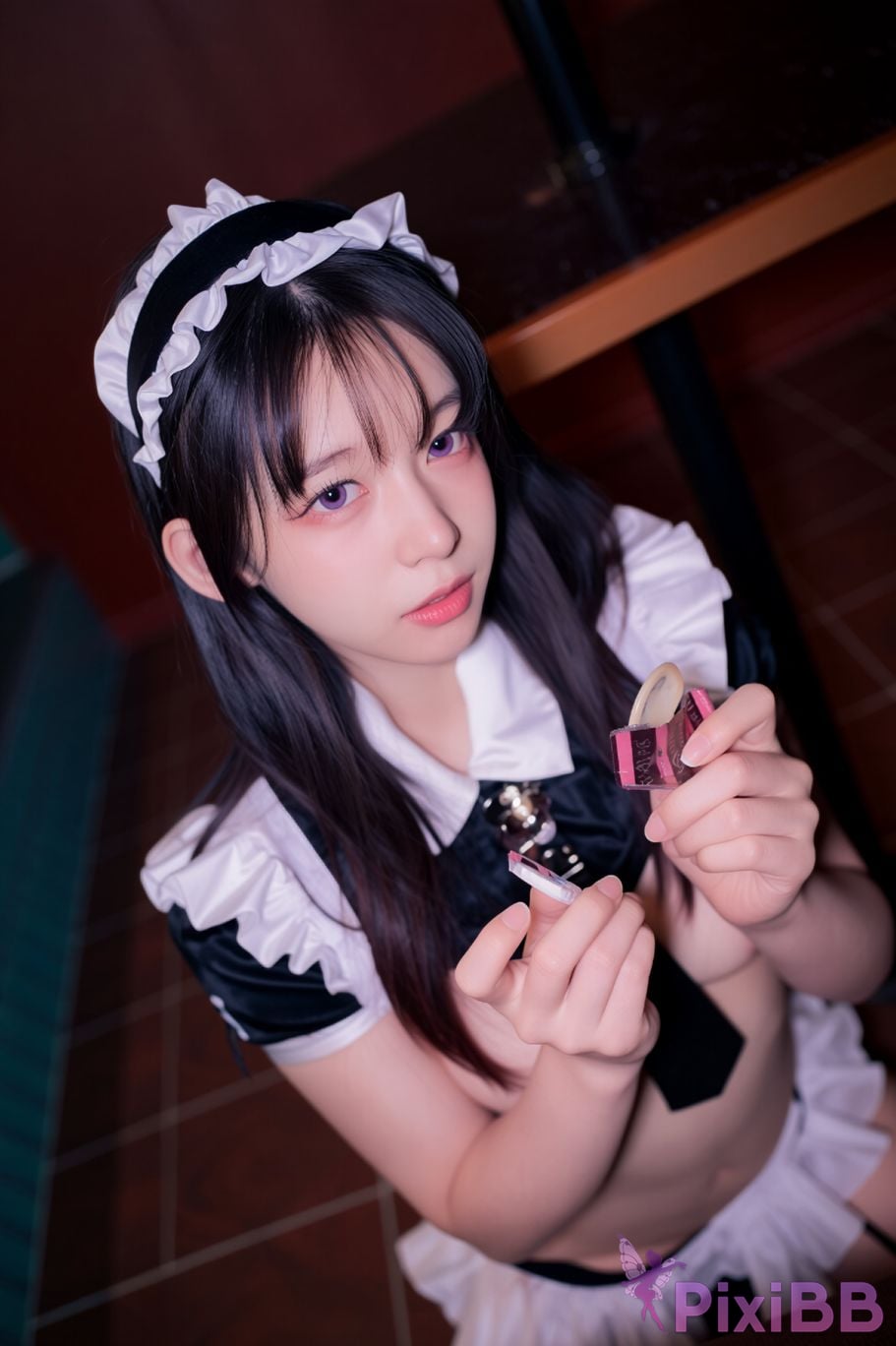 AI Enhanced BLUECAKE Yeha Your Majesty The First Class Maid PixiBB.COM 027