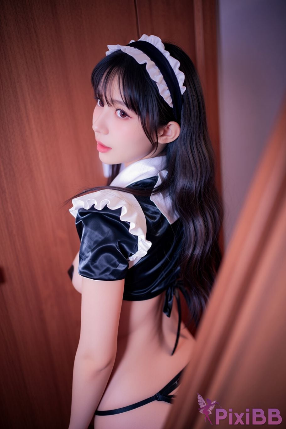 AI Enhanced BLUECAKE Yeha Your Majesty The First Class Maid PixiBB.COM 047