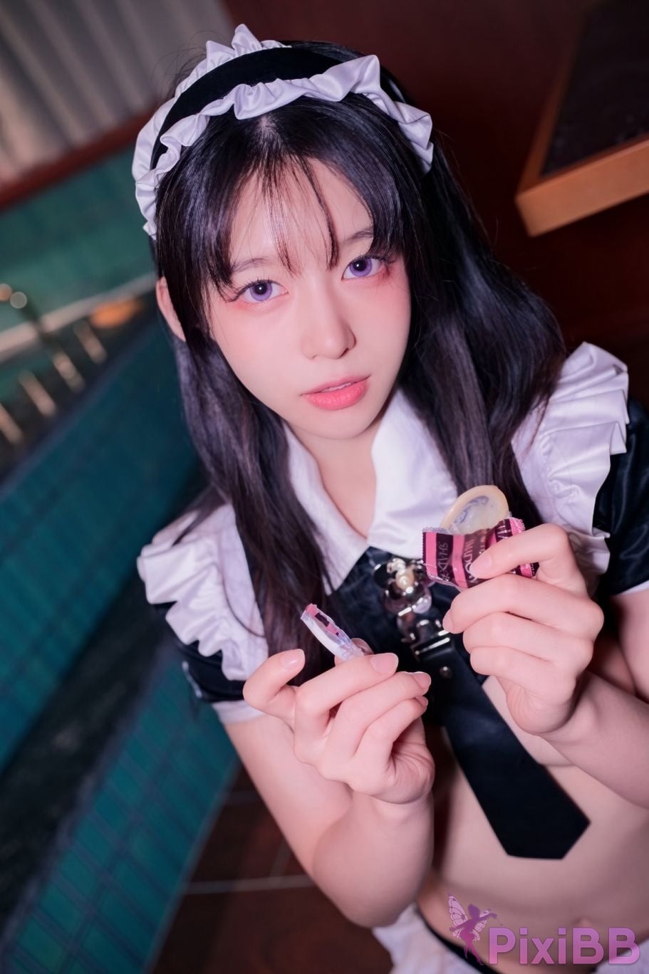 AI Enhanced BLUECAKE Yeha Your Majesty The First Class Maid PixiBB.COM 066
