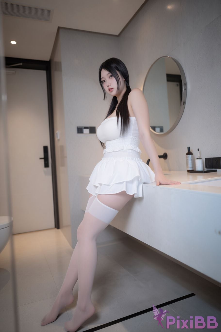 AI Enhanced Pure Media Vol.338 Suji profit In Bathroom PixiBB.COM 040