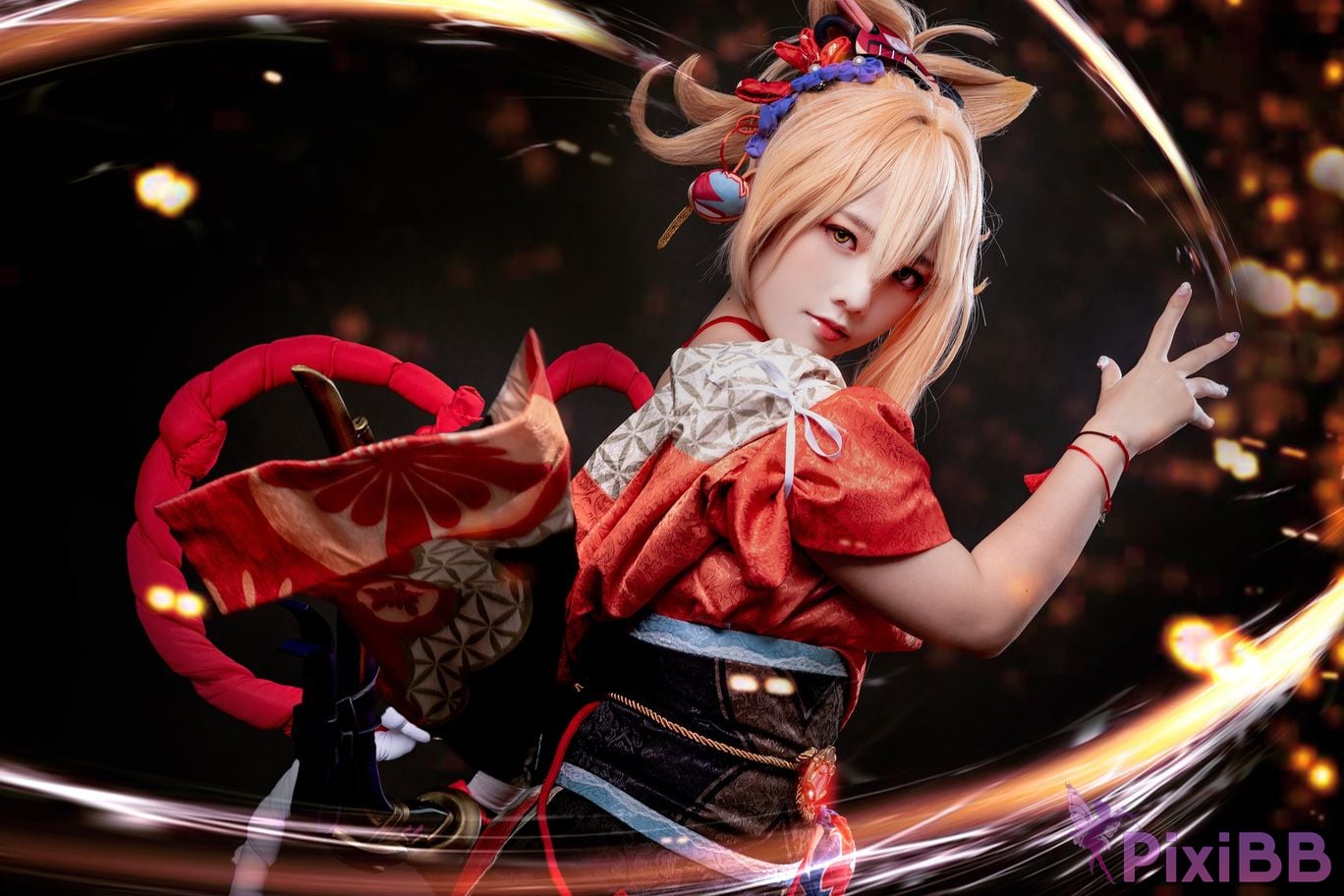 Cosplayer Messie Huang Yoimiya PixiBB.COM 009