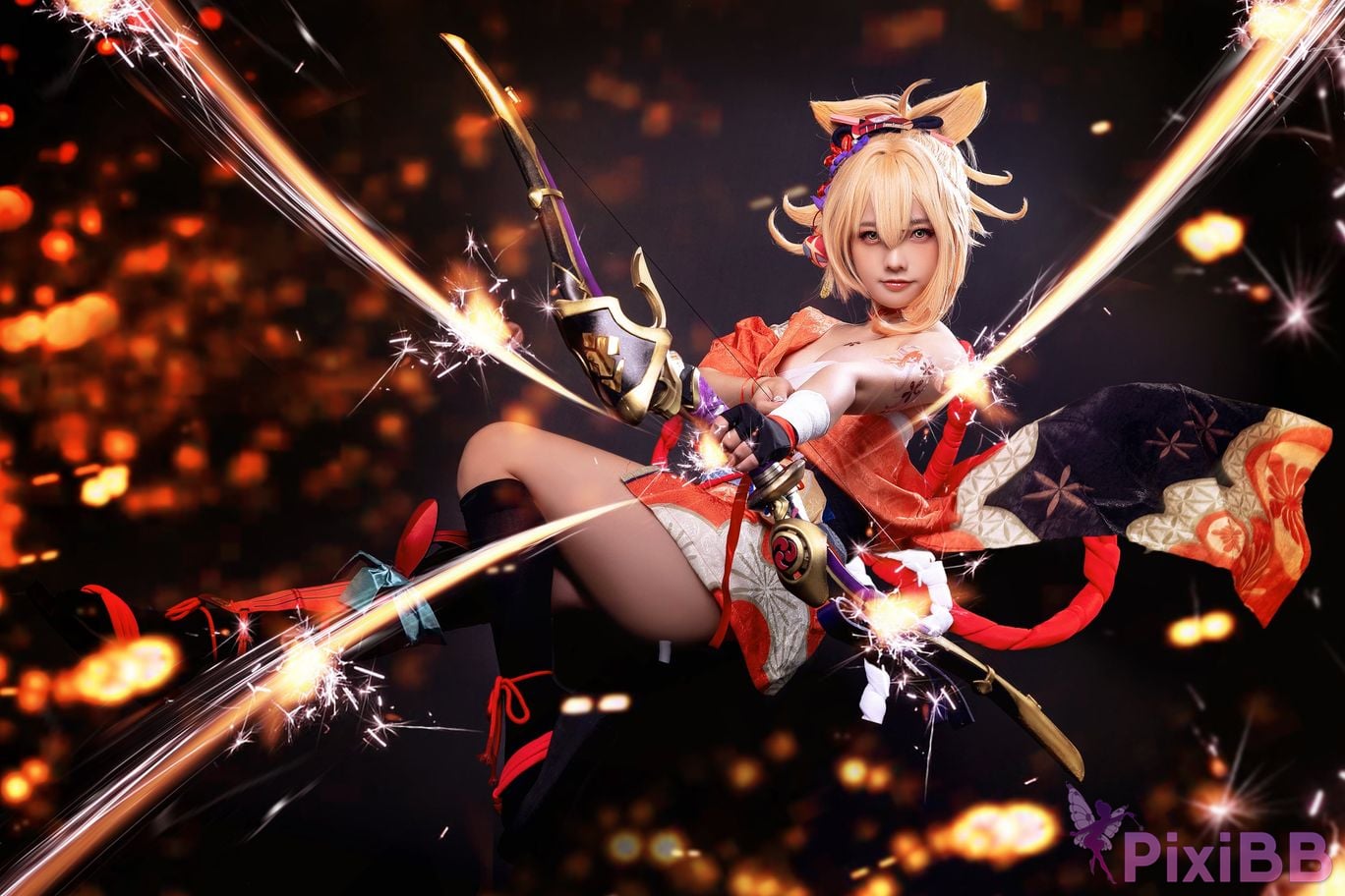 Cosplayer Messie Huang Yoimiya PixiBB.COM 014
