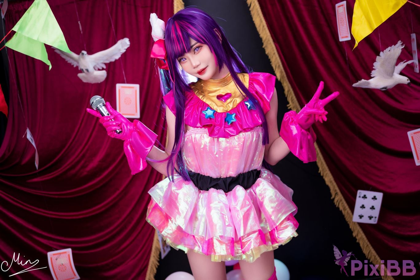 Cosplayer Miinmeow Ai Hoshino PixiBB.COM 002